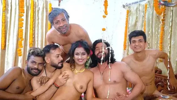 Family Gangbang with Star Sudipa 2024 Goddesmahi Hindi Porn Video